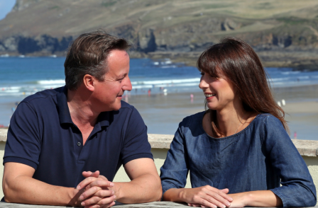 'Boring' photocall saw editors publish candid topless David Cameron beach shots