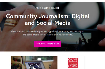 Cardiff University launches free online course in community journalism