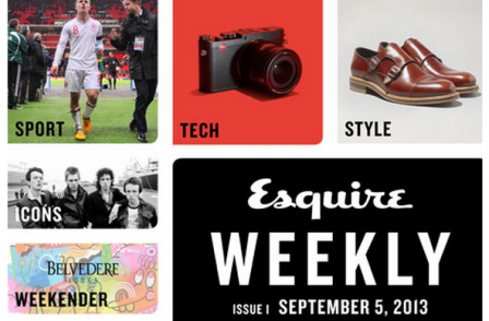 Esquire bids to counter falling print sales with weekly iPad edition
