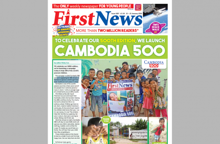 Kids' weekly publishes 500th edition: 'The next generation will grow up reading print thanks to First News'