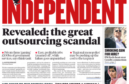 Independent management warns journalists print edition in question beyond 2015 unless cuts made