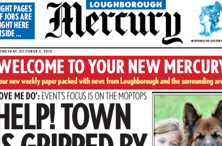 Leicester Mercury launches paid-for weekly covering Loughborough