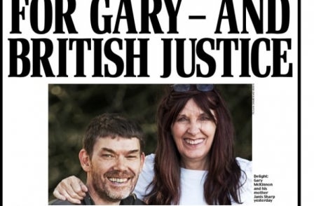 Mum praises Daily Mail for 'non-stop' support as Gary McKinnon wins fight against extradition