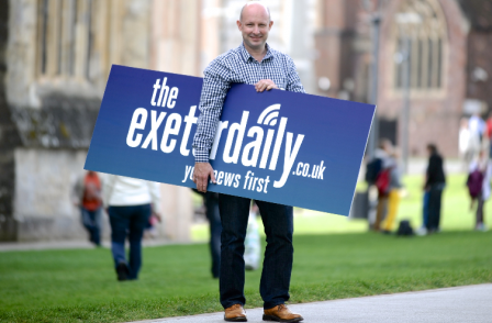 Former Northcliffe editor sets up rival website 'Exeter Daily'