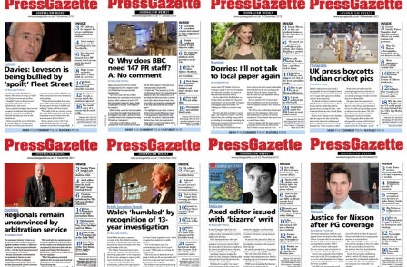 This week in Press Gazette - Journalism Weekly: MP's warning over expenses revenge