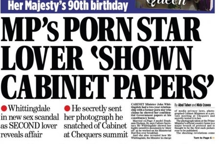 Whittingdale cover-up? Mail on Sunday publishes five-page exposé of Culture Secretary's love life
