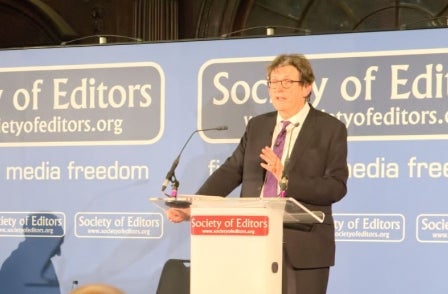 Rusbridger condemns Fleet Street's 'daily monstering' of BBC and calls for debate over payments to sources