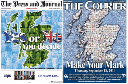 Survey reveals importance of media in helping Scots make referendum decision