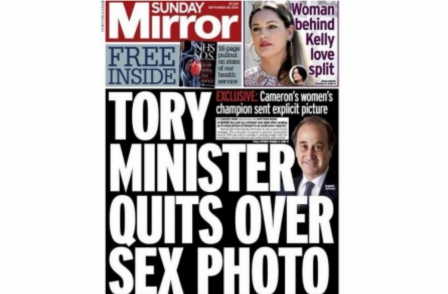 Mirror editor sorry for use of women's pics without permission in Minister sexting sting, MP calls in Scotland Yard