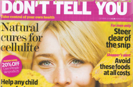 What Doctors Don't Tell You - the magazine that freedom of speech campaigners want withdrawn from sale