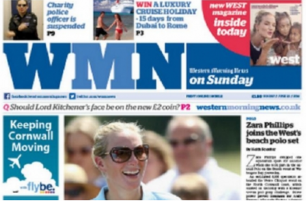 Western Morning News scraps Sunday edition