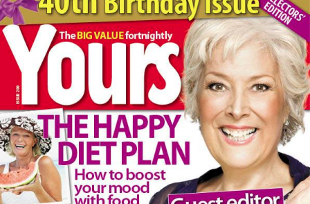 From Private Godfrey on the cover to Lynda Bellingham - mag industry survivor Yours celebrates 40 years of 'caring and sharing'