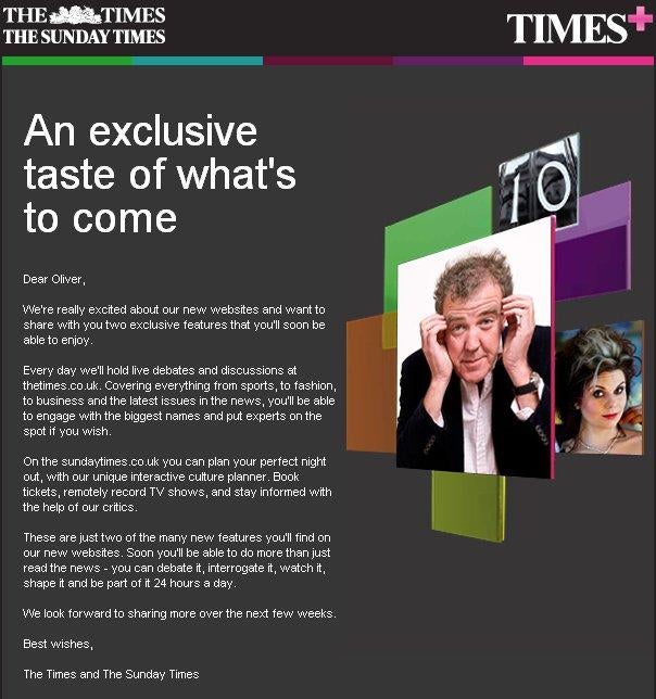 The Times to offer daily live debates behind the paywall