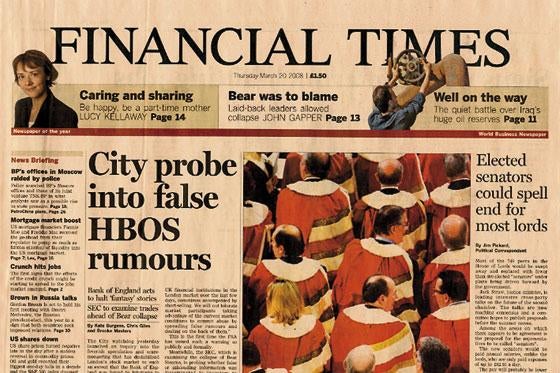 Financial Times asks all staff to take extra holiday