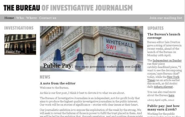 Bureau Of Investigative Journalism: 'Pitch Us Your Stories' - Press Gazette